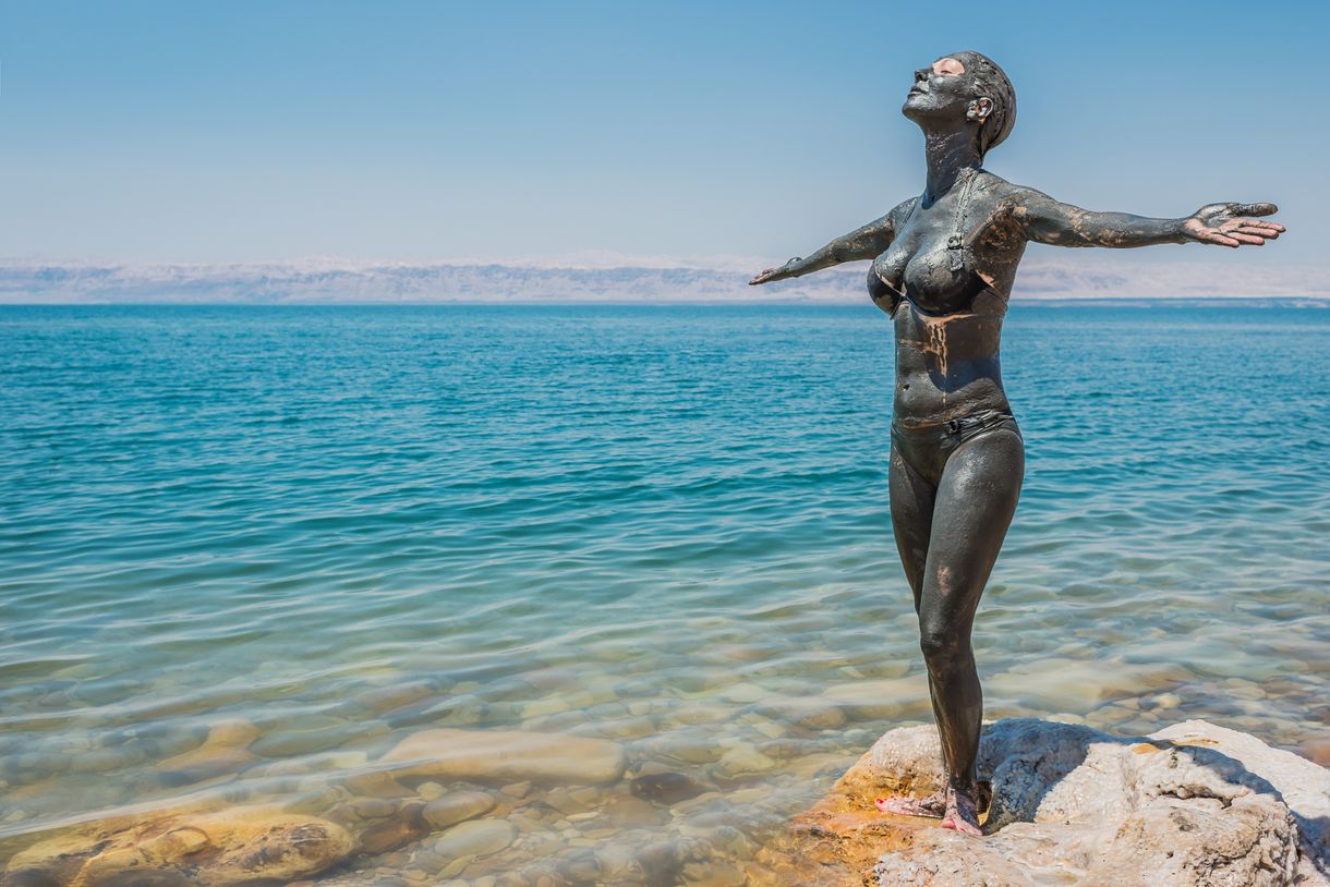 Fanghi sul Mar Morto