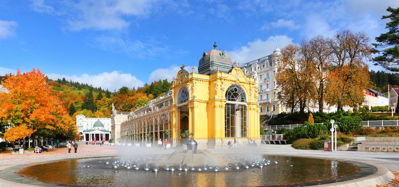 Thermen in Marienbad - Die Stadt der 40 Quellen