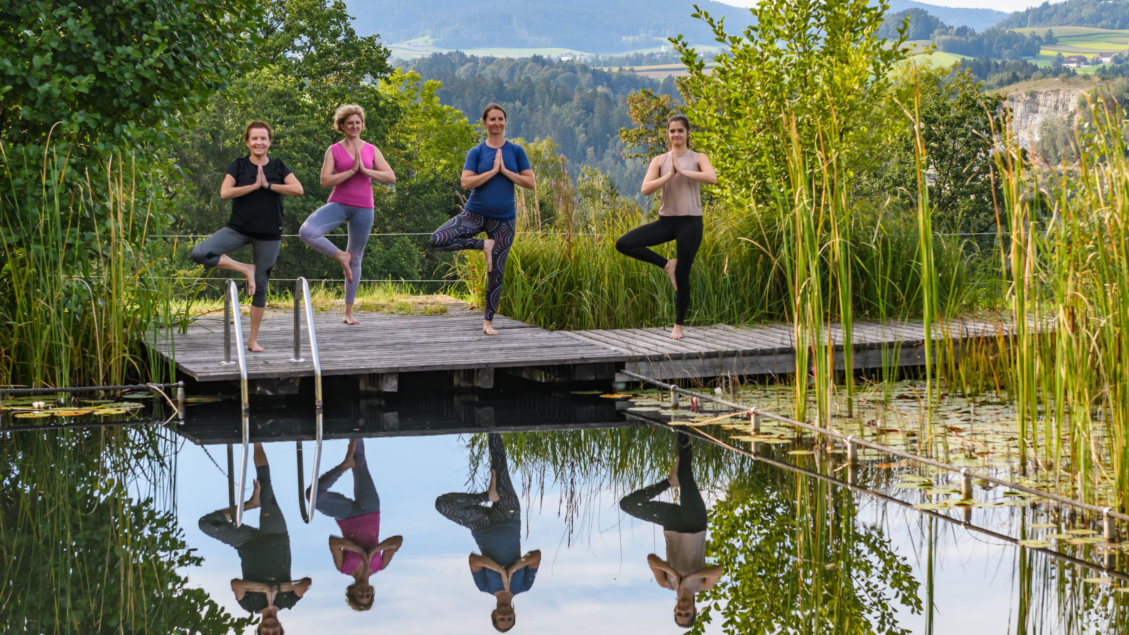 Yoga im Kleebauer Hof Retreat Center
