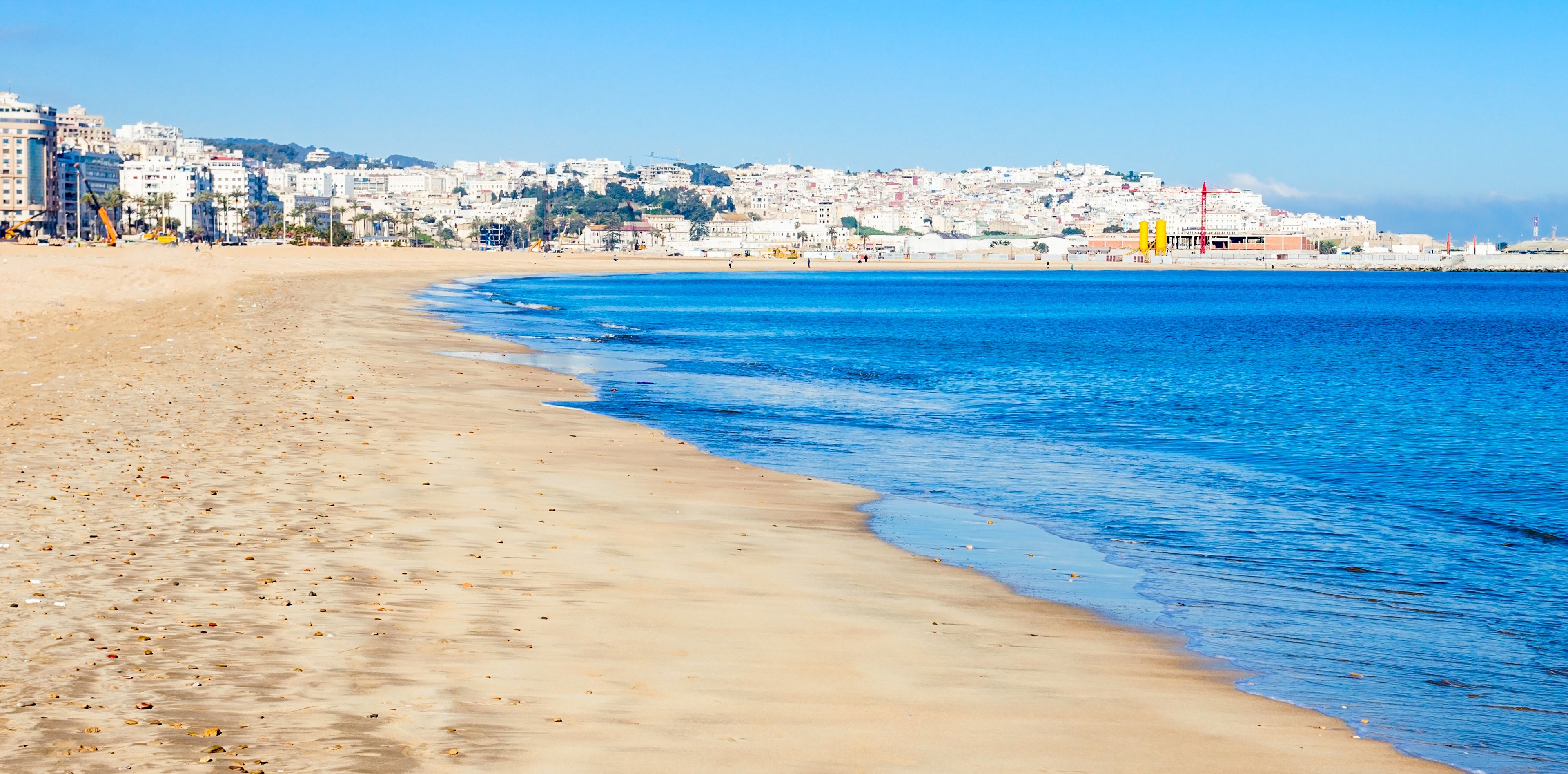 Strand von Tanger, Marokko