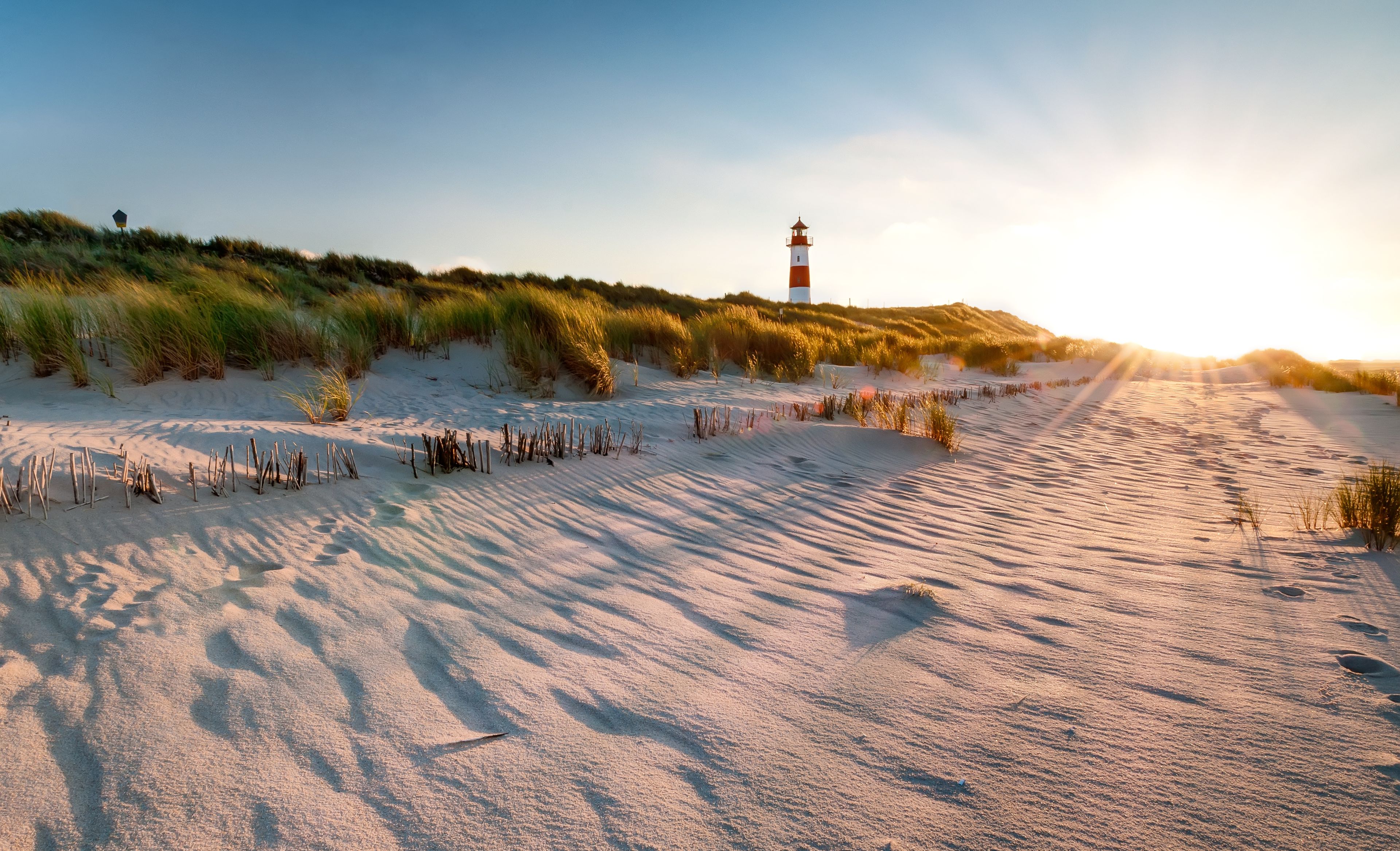 Der Strand Ellenbogen auf Sylt 