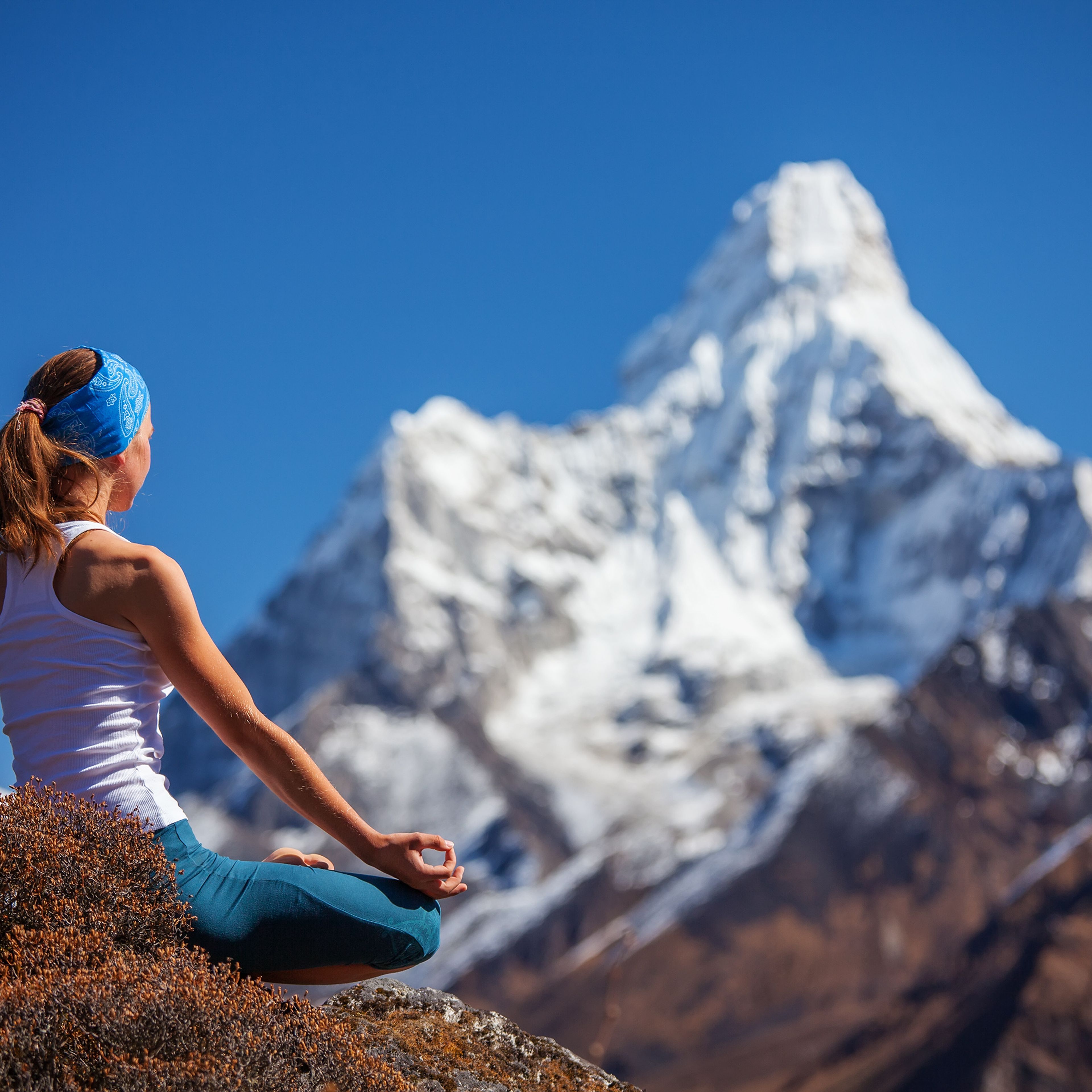 Yoga im Himalaya