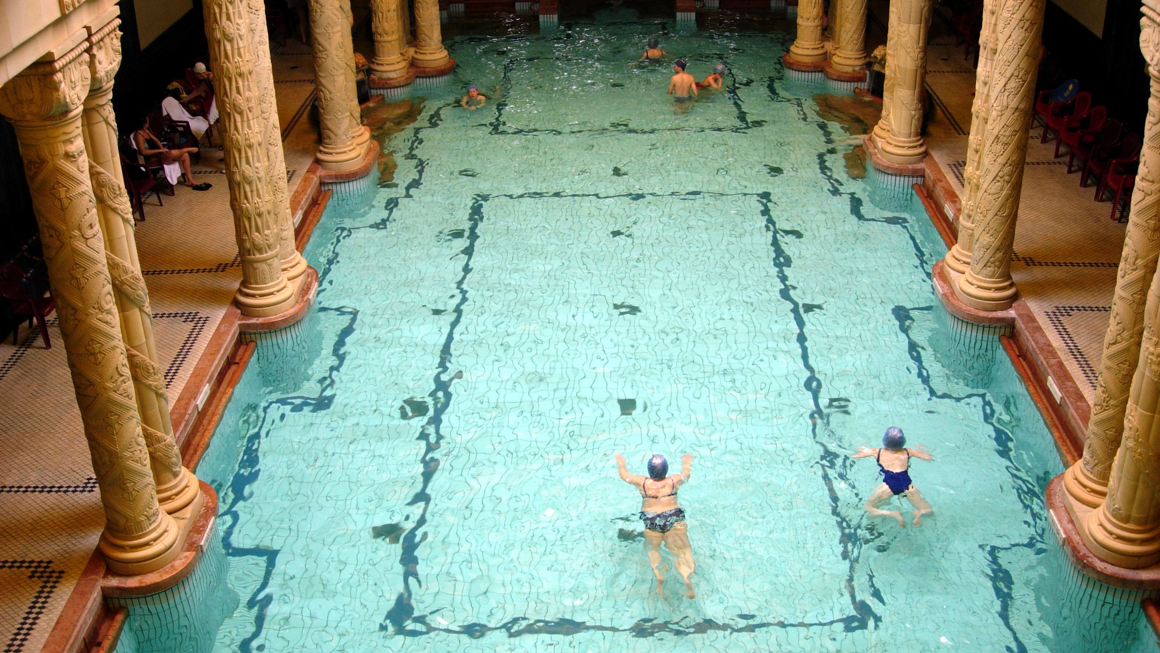 Das Gellért-Bad in Budapest
