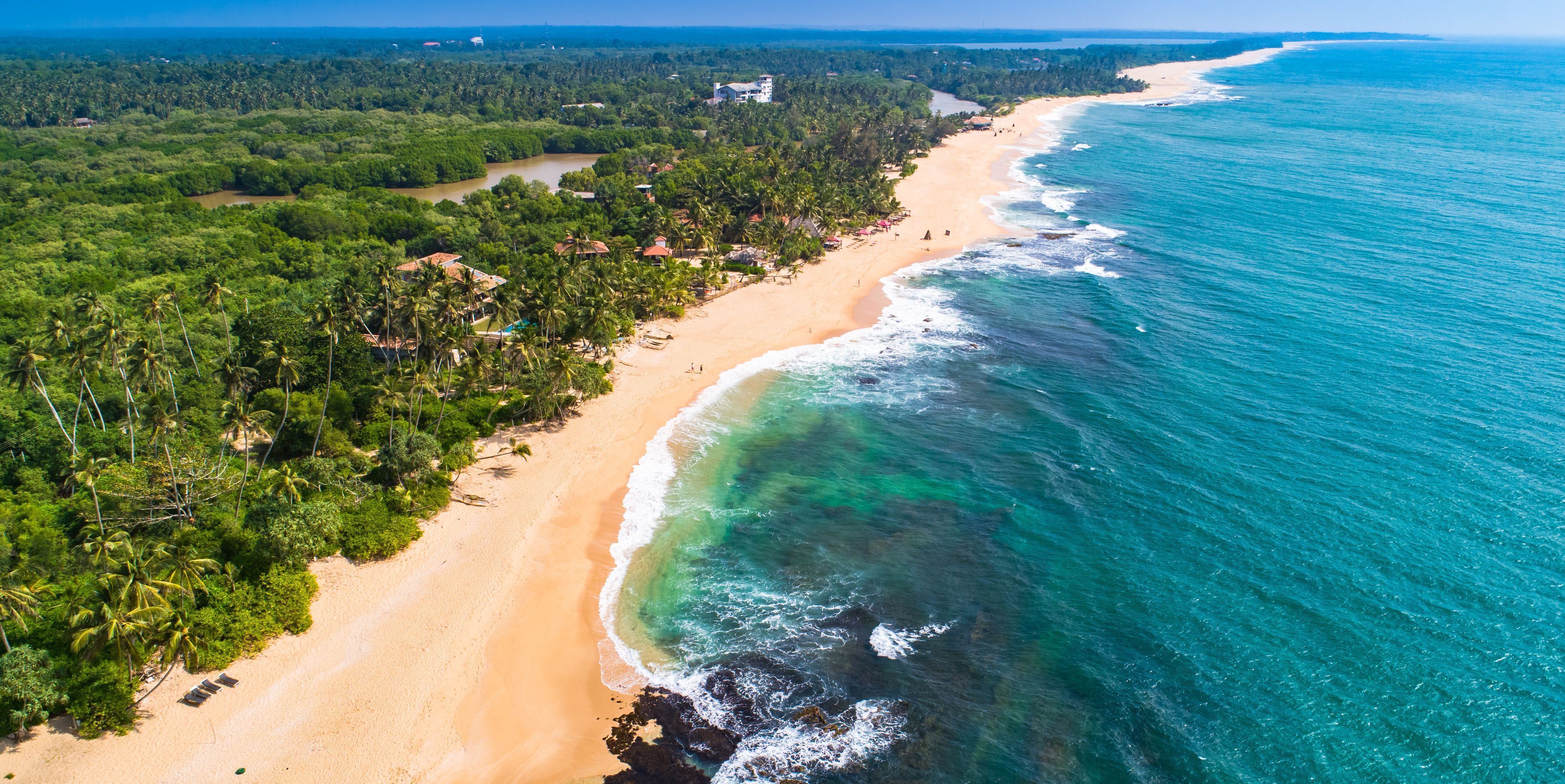 Strand von Sri Lanka