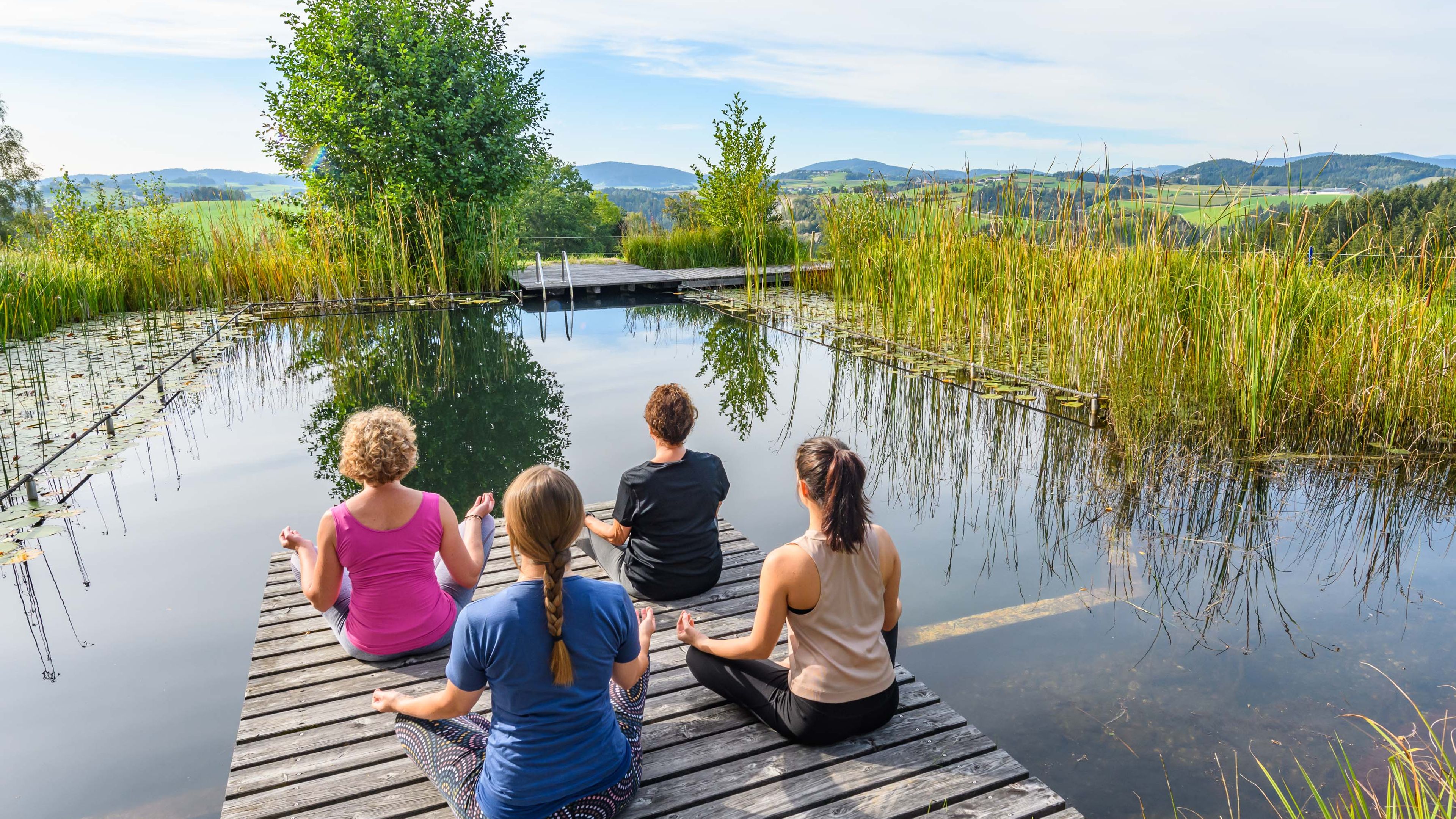 Yoga im Kleebauer Hof Retreat Center