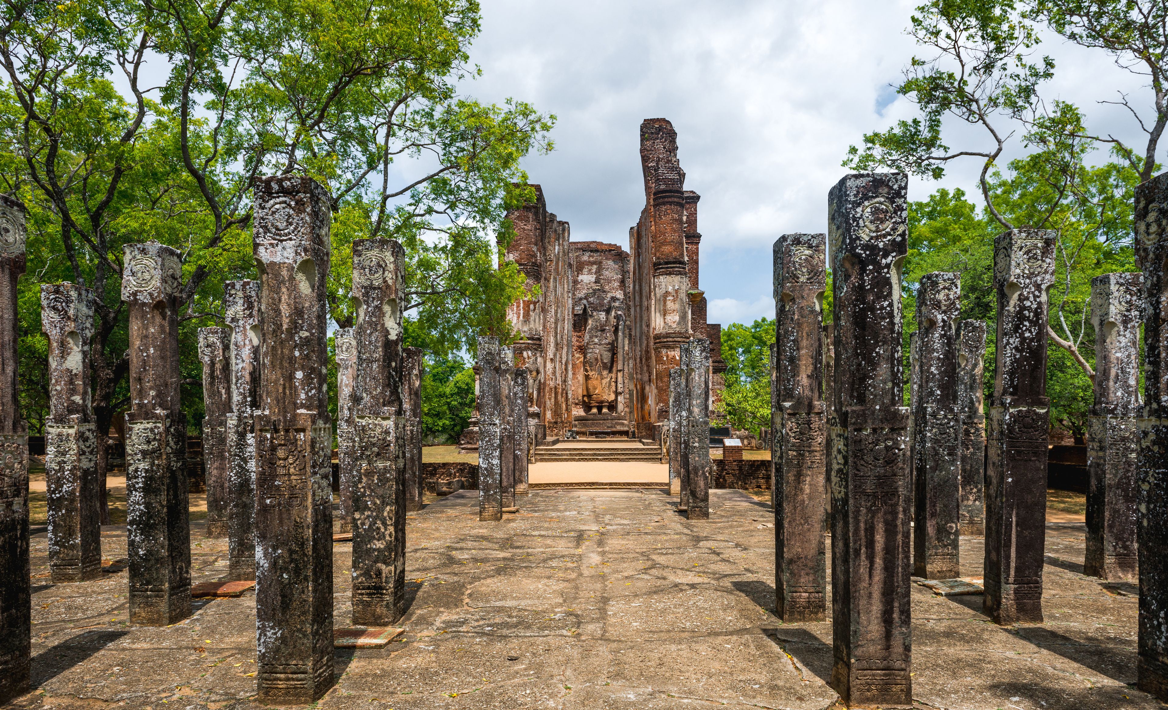 Archäologische Park von Polonnaruwa 