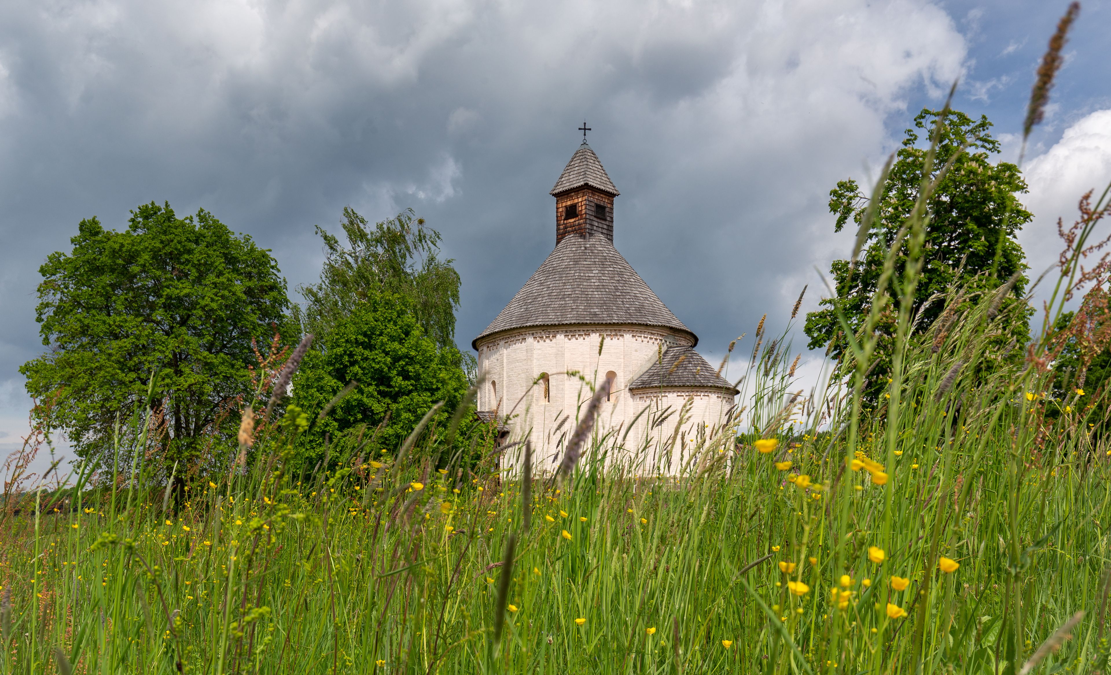 Kleine Kirche mitten in der Natur in Moravske Toplice