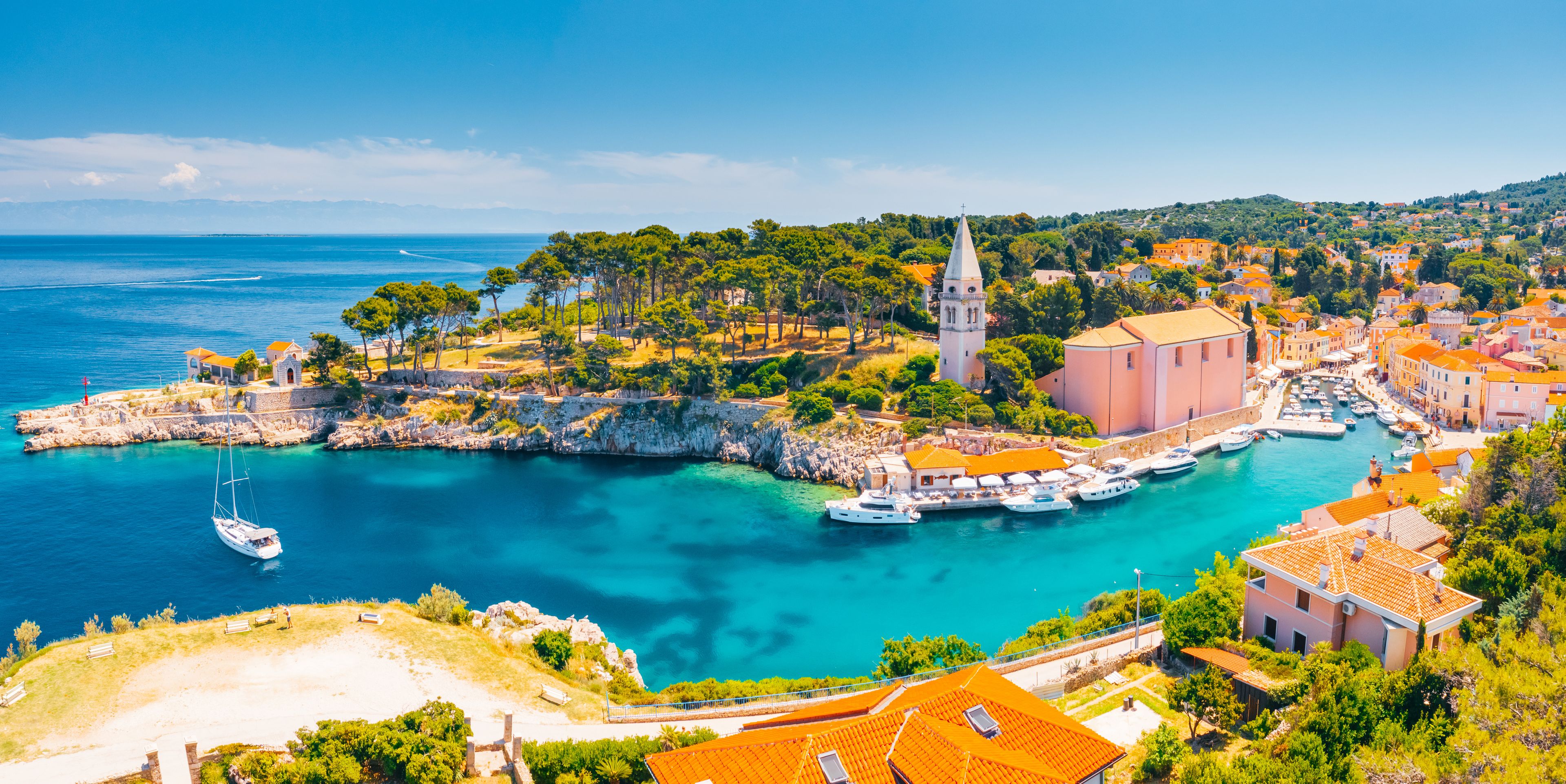 Hafenort in Kroatien