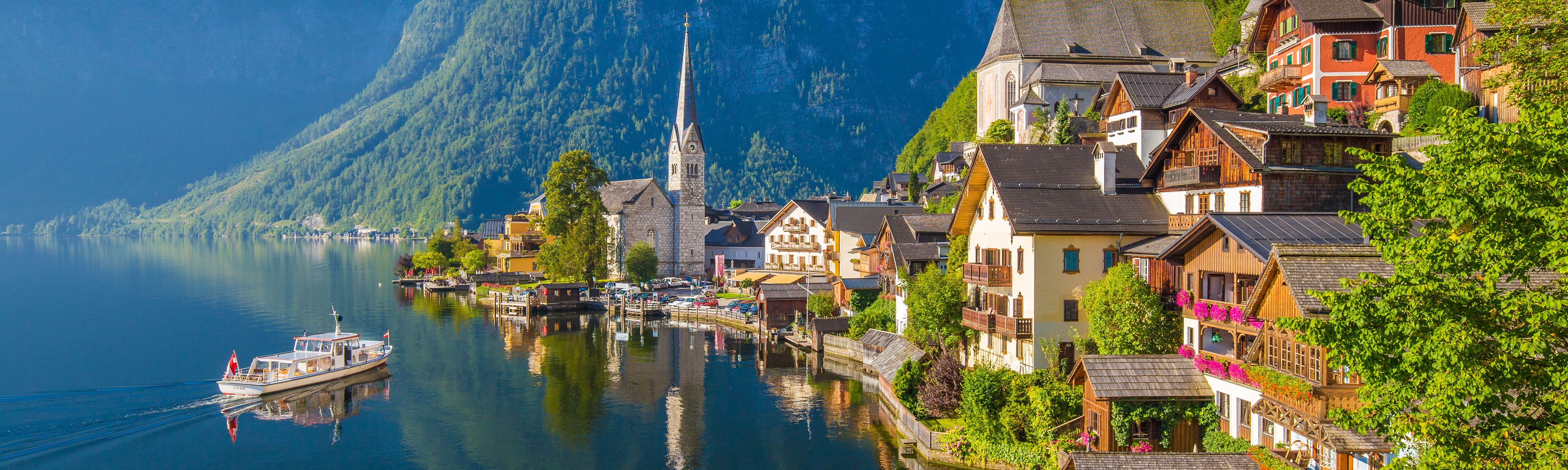 Hallstatt in Österreich