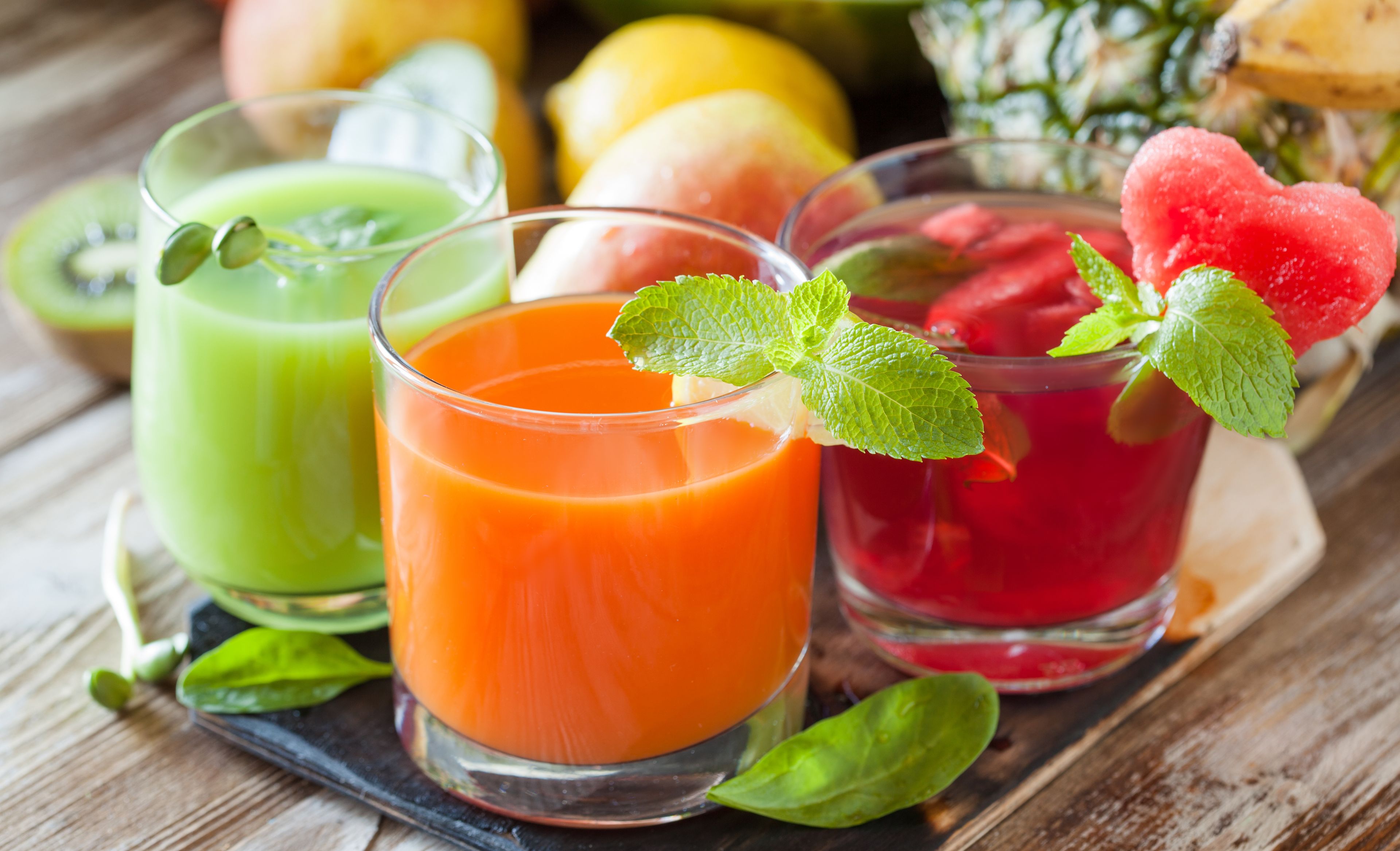 Detox Kur mit Säften