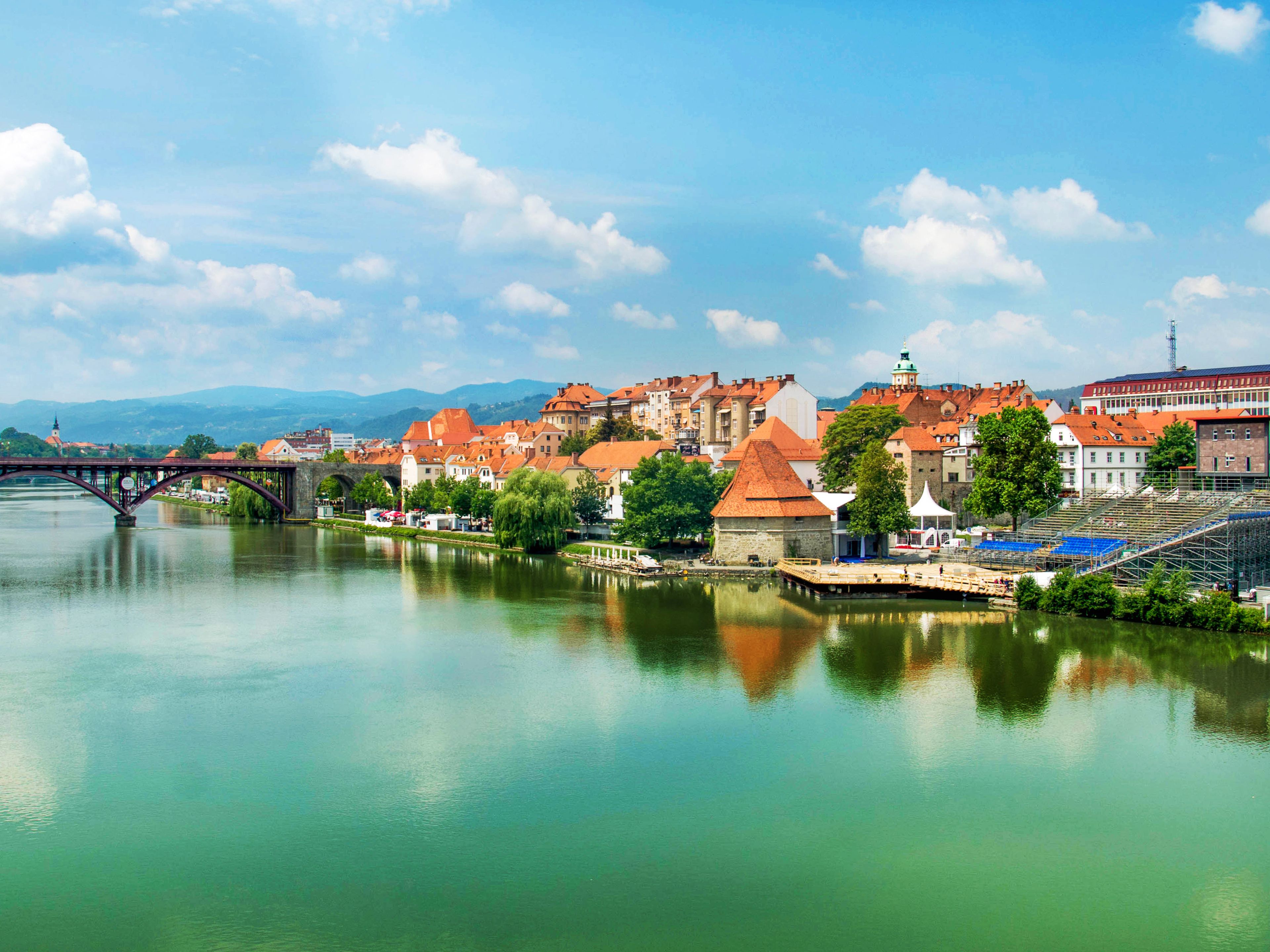 De charmante stad Maribor in Slovenië