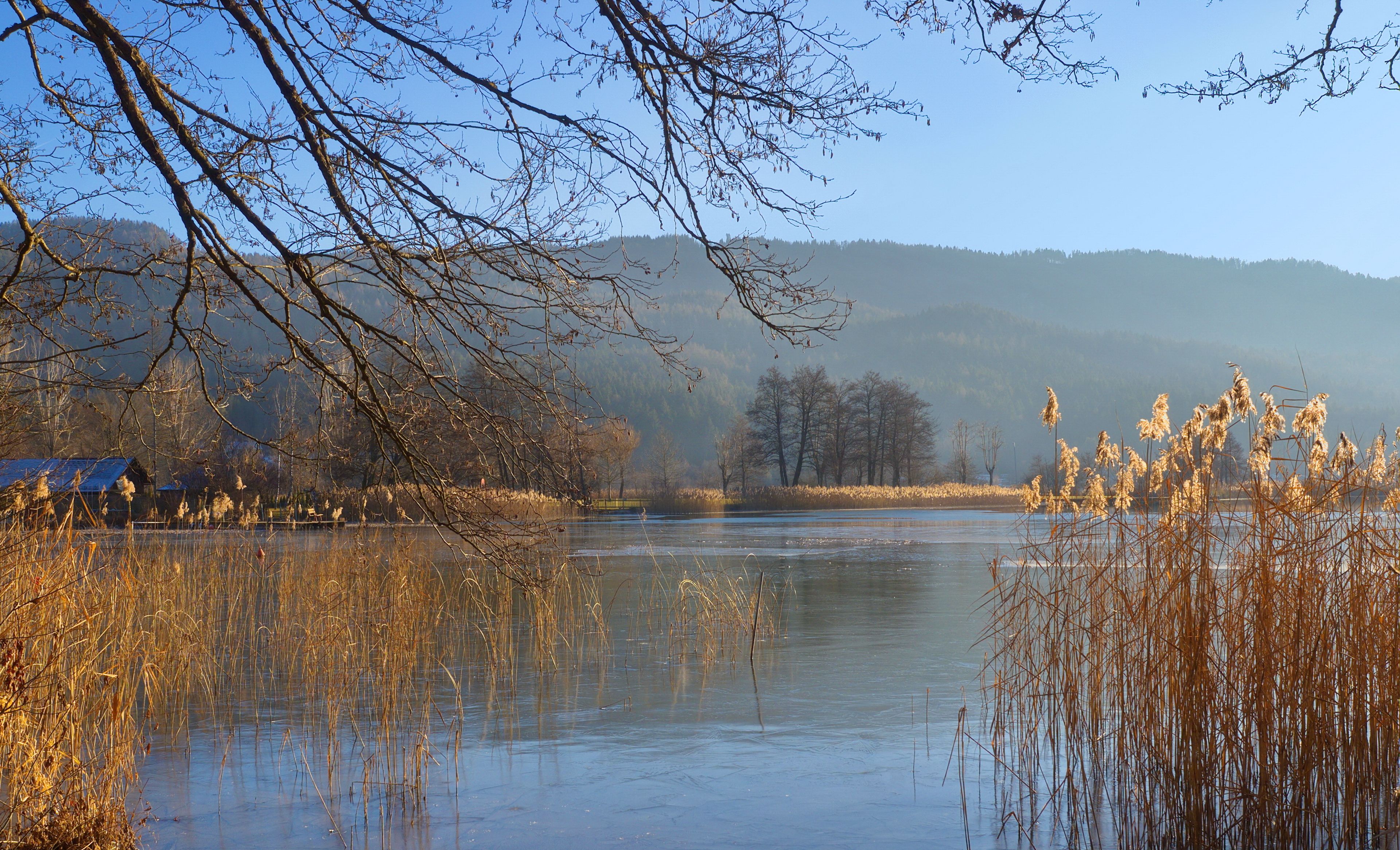 Winter am Keutschacher See