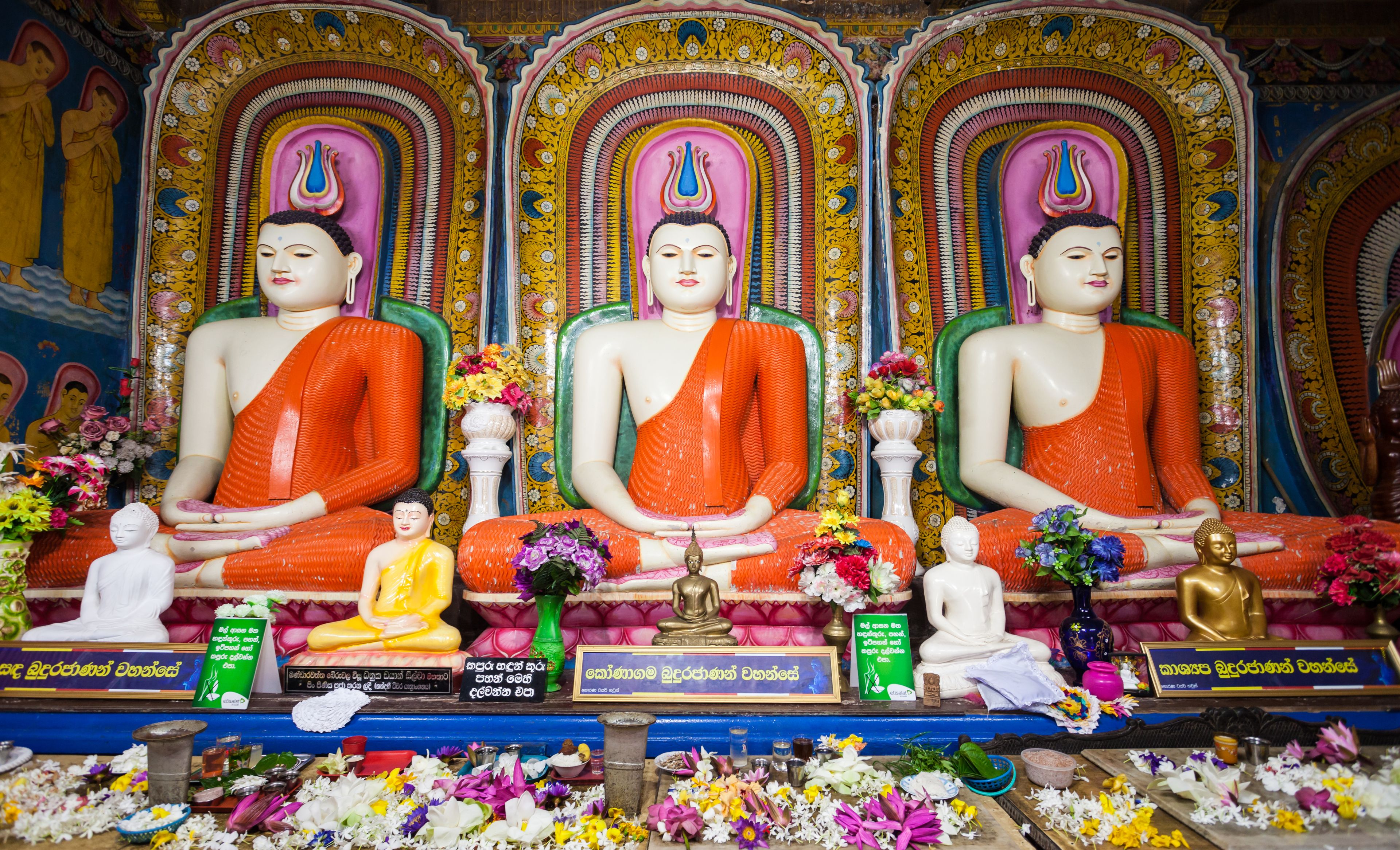 Templo Kande Viharaya en Sri Lanka