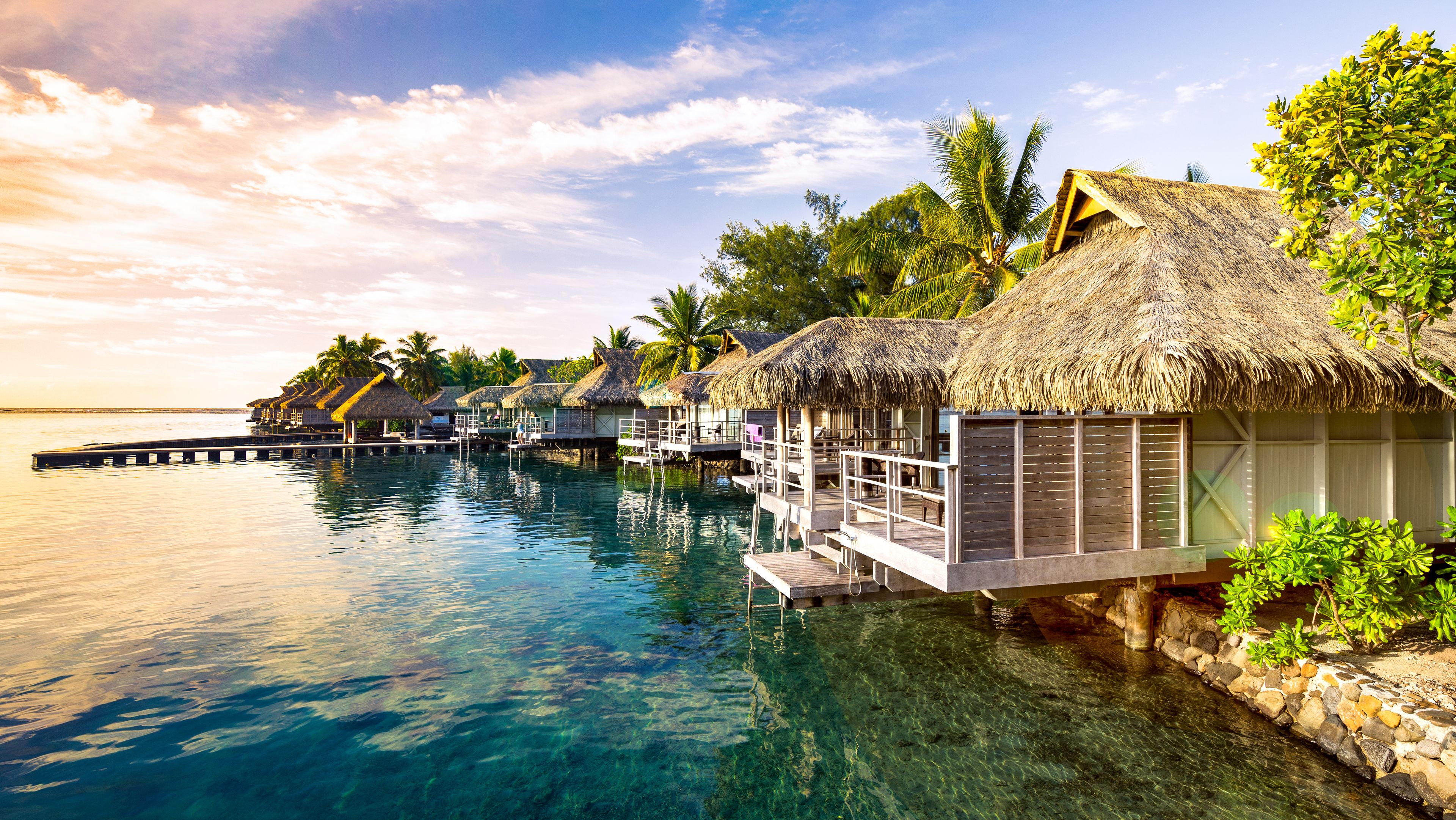 Strandhotel auf den Malediven