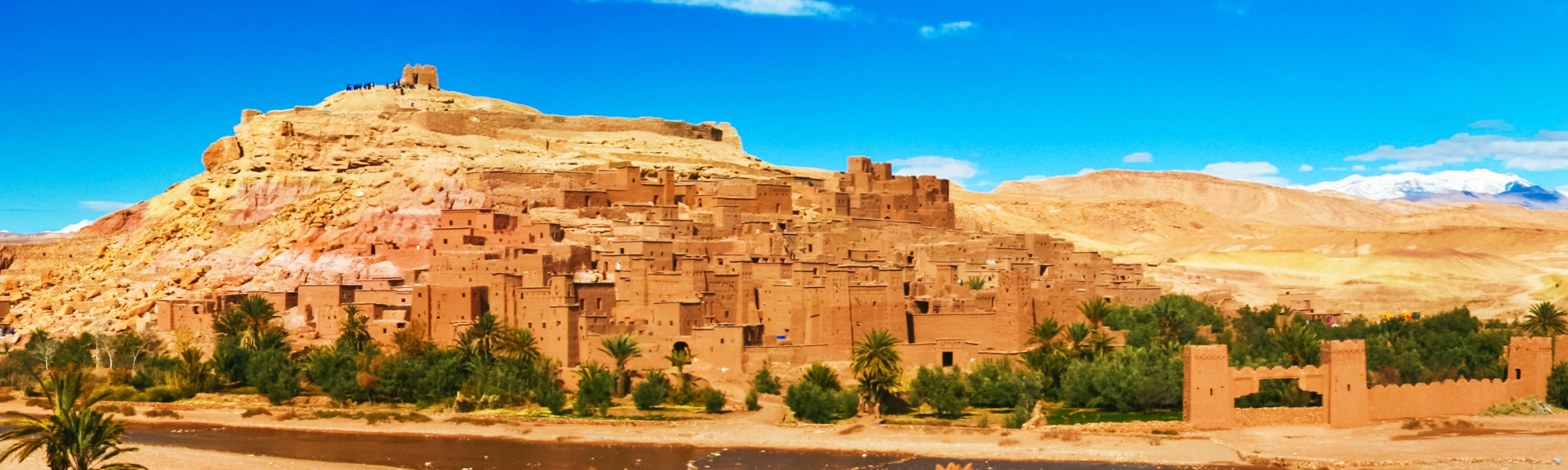 Pustynne miasto w Maroku