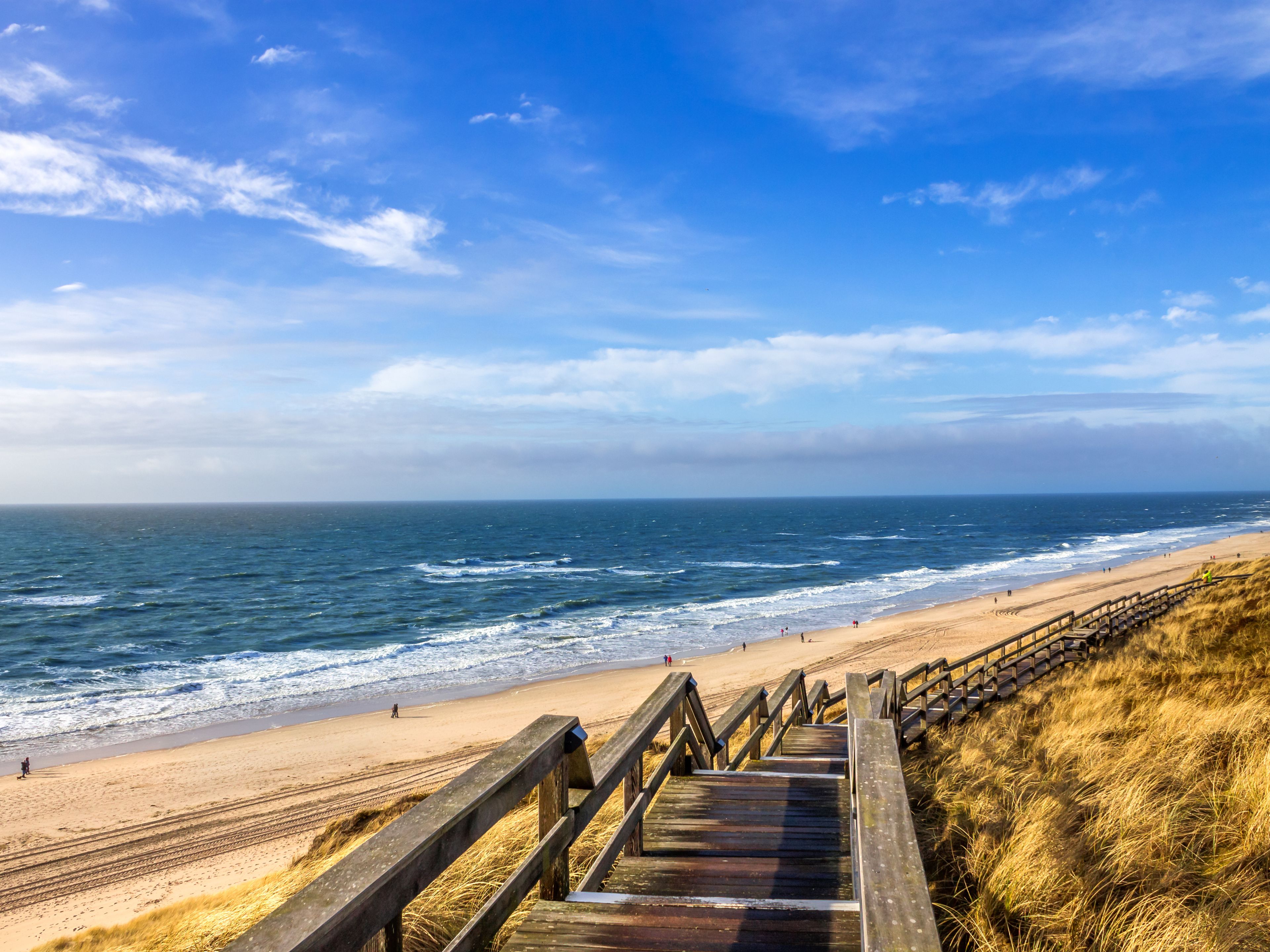 Spaziergänge am Strand 