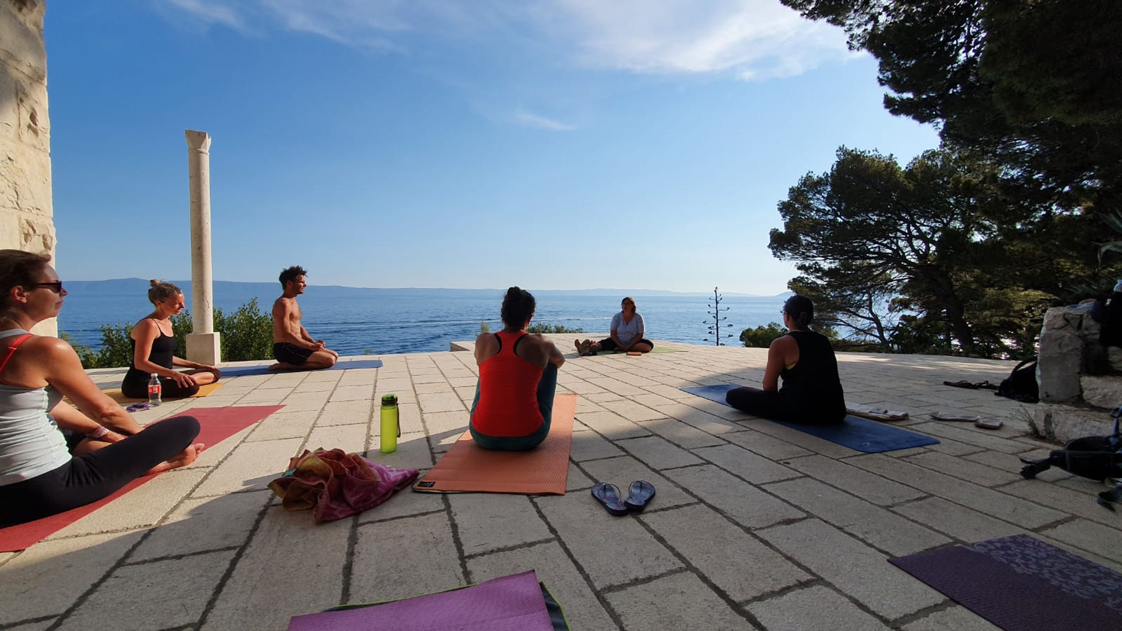 Yoga in Kroatien in der Pension Batosic