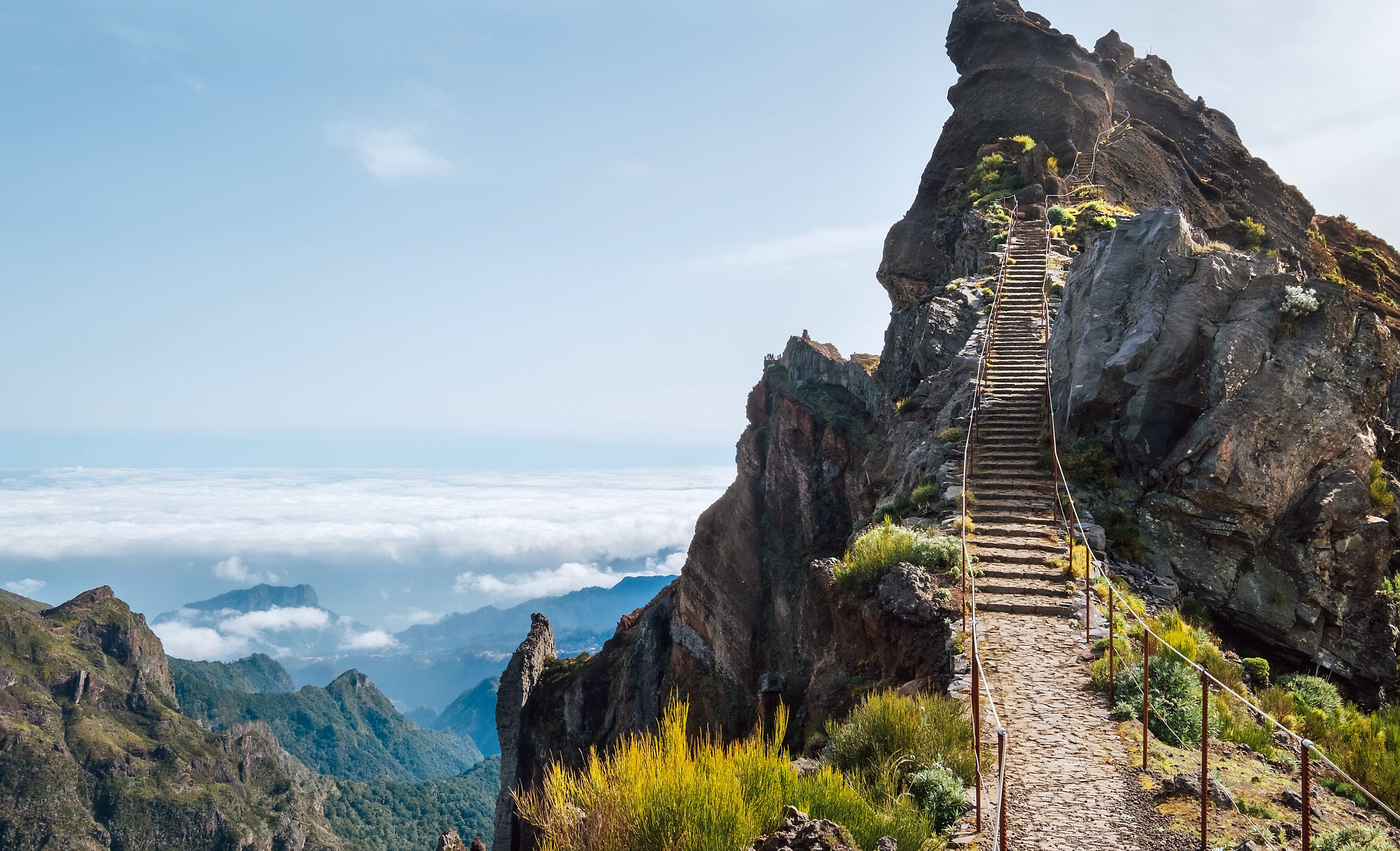 "Trap naar de hemel" in Madeira