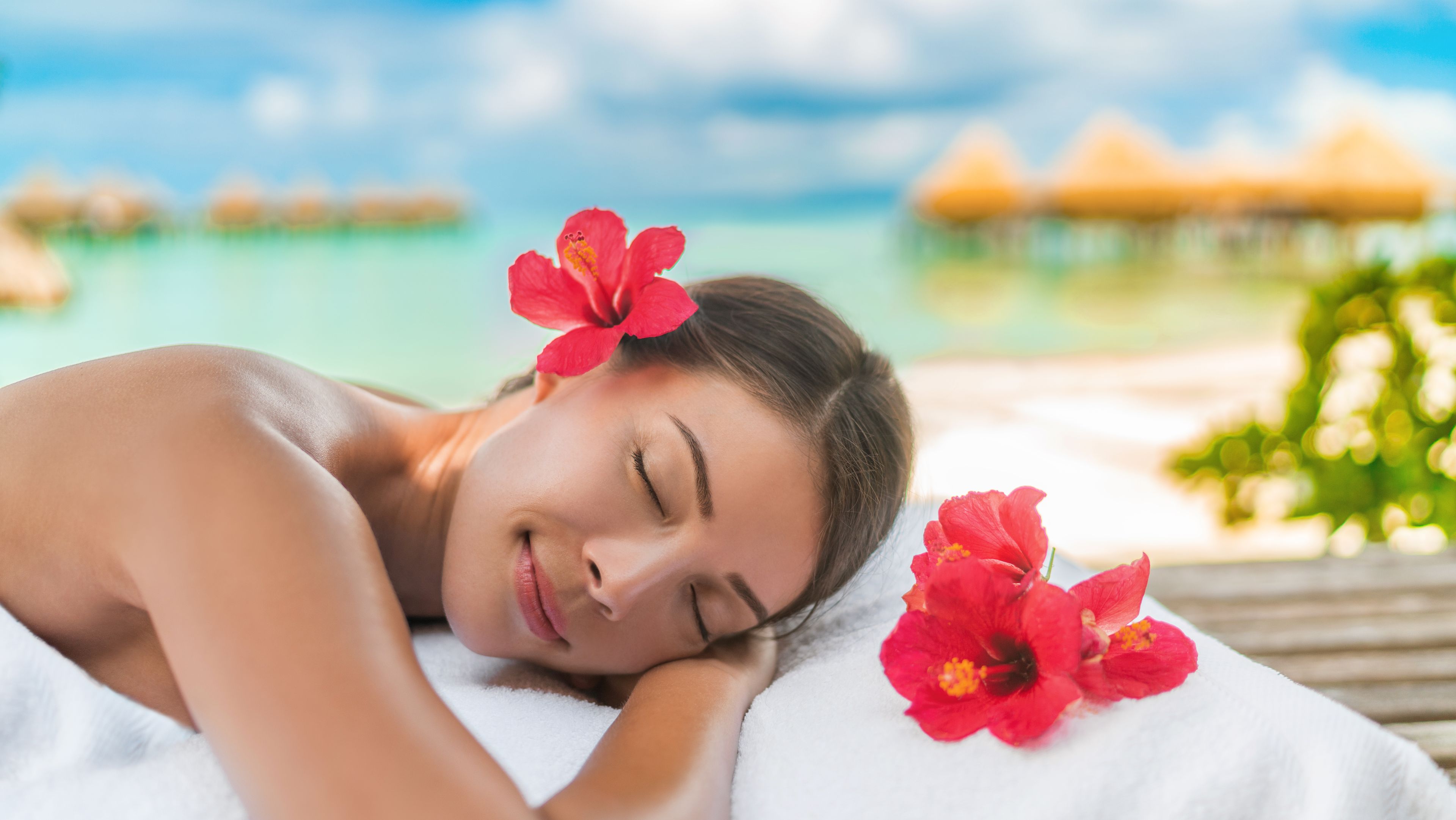 Massage au bord de la mer